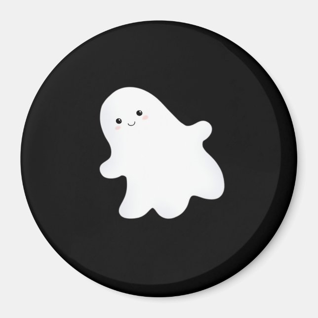 Aimant Annonce de grossesse Halloween mignonne (Devant)