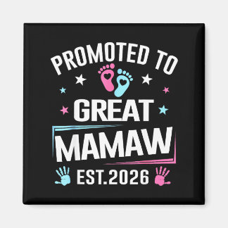 Aimant Annonce de grossesse Mamaw grande Est 2026