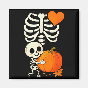 Aimant Annonce de grossesse squelette d'Halloween Soky Ma