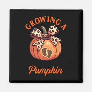 Aimant Annonce de grossesse Thanksgiving Petit en Croissa