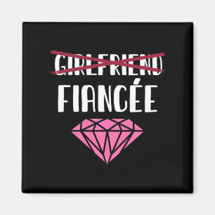 Aimant Annonce de mariage homme petite amie fiancée