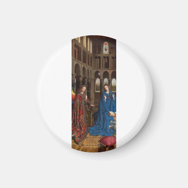 Aimant Annonce par Jan van Eyck (Devant)