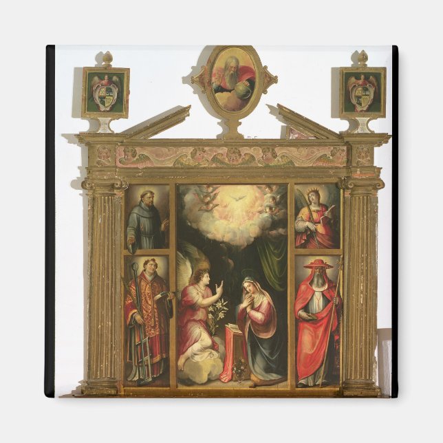 Aimant Annonciation, 1581 (Devant)