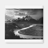 Ansel Adams Les Tétons et la rivière Snake 1942