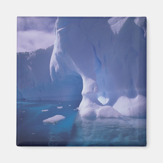 Aimant Antarctique. Glaces antarctiques 3 (Devant)