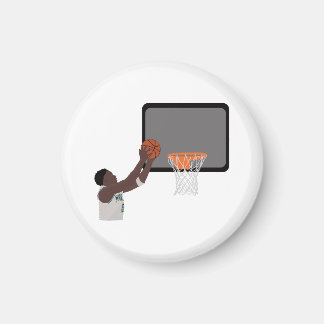 Aimant Anthony edwar met la balle dans le panier