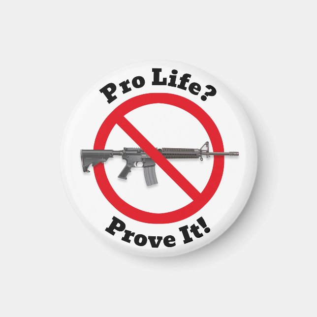 Aimant ANTI-AVORTEMENT ? Prouvez-Le ! - Contrôle des arme (Devant)