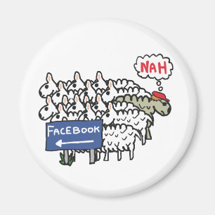 Aimant Anti Facebook