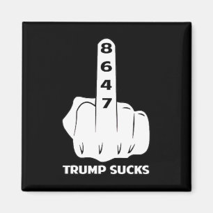 Aimant Anti Trump 86 47 Retro Impeach 47 Anti-trump Vance