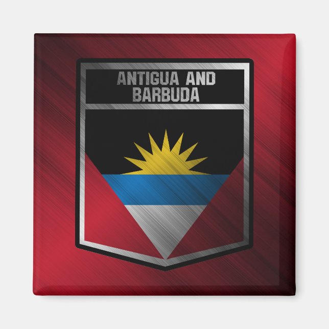 Aimant Antigua-et-Barbuda (Devant)