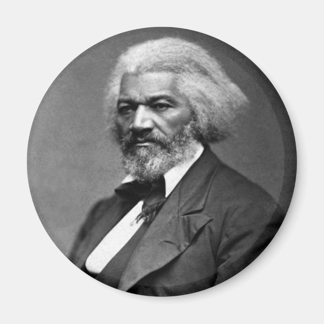 Aimant Antique Frederick Douglass Portrait (Devant)