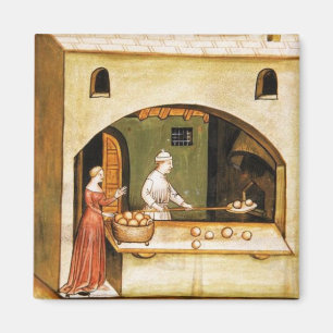 AIMANT ANTIQUE OVEN BAKER, BOUTIQUE DE PAIN À LA BAKERNE