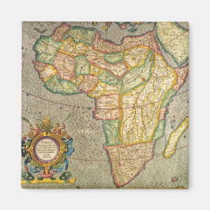 Aimant Antique Vieux Monde Gerardus Mercator Carte de l'A