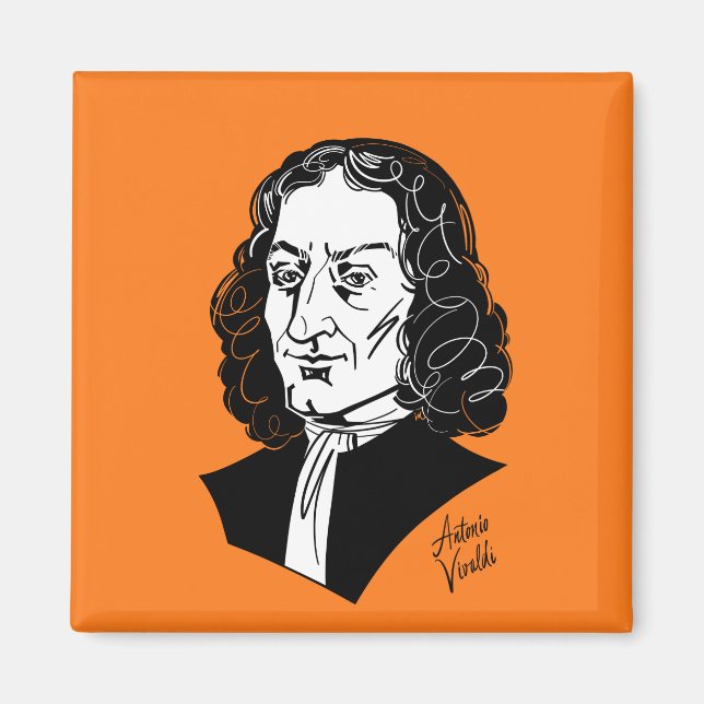 Aimant Antonio Vivaldi (Devant)