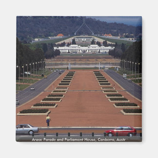 Aimant Anzac Parade et Parlement House, Canberra, Thomas