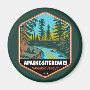 Aimant Apache Sitgreaves National Forest Vintage