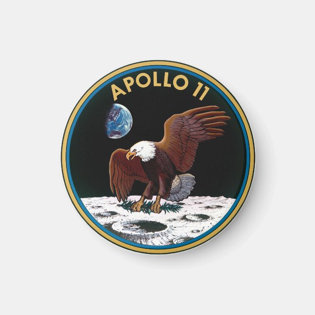 Aimant Apollo 11 : Nous Atteignons La Lune (Devant)