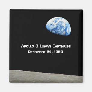 Aimant Apollo 8 Lunar Earthrise 50e Anniversaire
