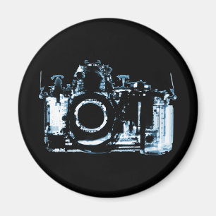 AIMANT APPAREIL PHOTO DE LA VISION X-RAY - BLEU
