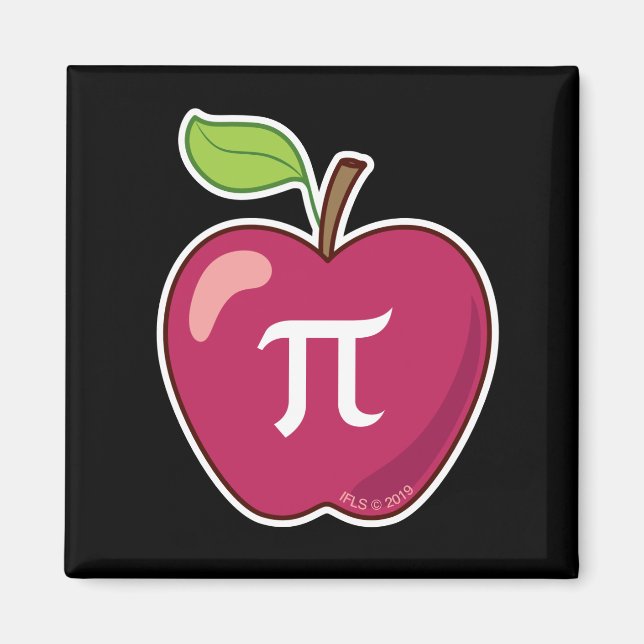 Aimant Apple Pi (Devant)