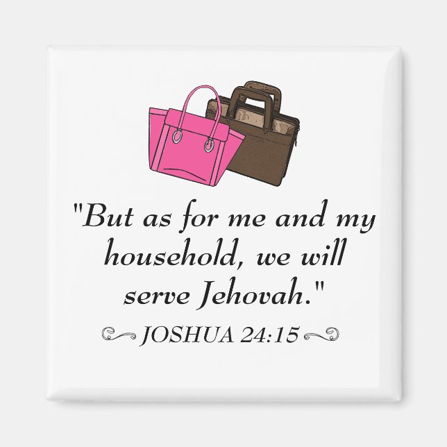 Aimant "Apporter de bonnes nouvelles" (Devant)