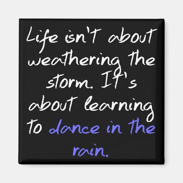 Aimant Apprendre À Danser Dans La Pluie (Devant)