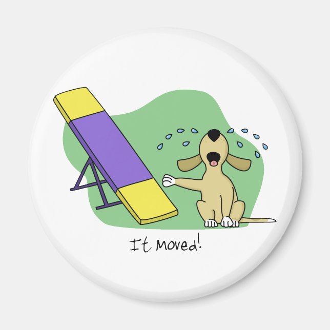 Aimant Apprendre l'agilité du compteur (Devant)