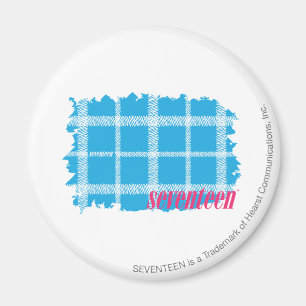 Aimant Aqua 4 de plaid