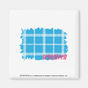 Aimant Aqua 4 de plaid