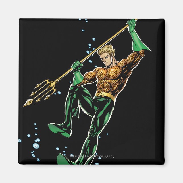 Aimant Aquaman avec Spear (Devant)