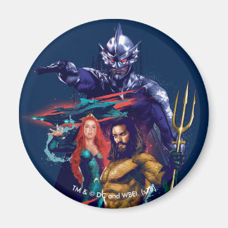 Aimant Aquaman | King Orm contre Mera et Aquaman