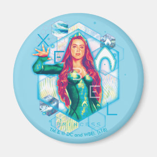 Aimant Aquaman | Xebel Princess Mera Hexagonal