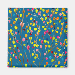 Aimant Aquarelle arc-en-ciel