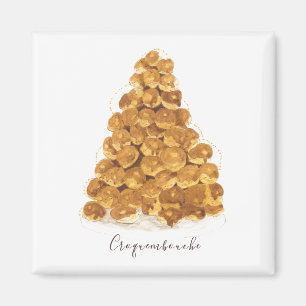 Aimant Aquarelle Croquembouche