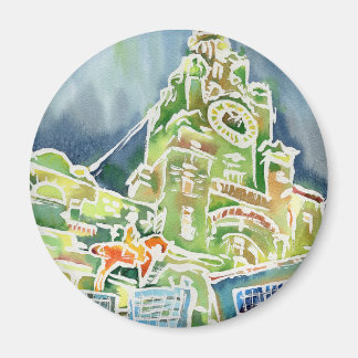 Aimant Aquarelle Liverpool