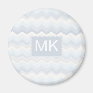 Aimant Aquarelle Ocean Shades Chevron