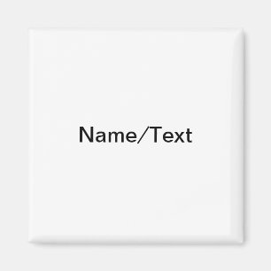 Aimant Aquarelle verte simple abstrait ajouter le logo te