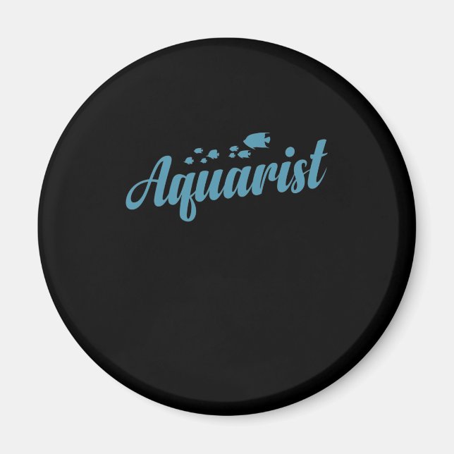 Aimant Aquarium Aquarist (Devant)