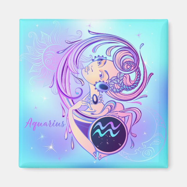Aimant Aquarius  (Devant)