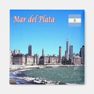 Aimant AR - Argentine - Mar del Plata - Skyline