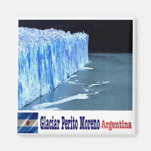 Aimant AR - Argentine - Père Noël Cruz-Glacier Perito Mor