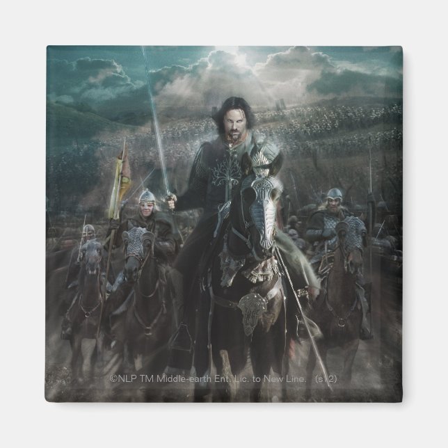 Aimant Aragorn Leading on Horse (Devant)