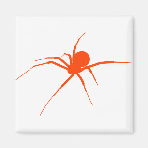 Aimant Araignée orange