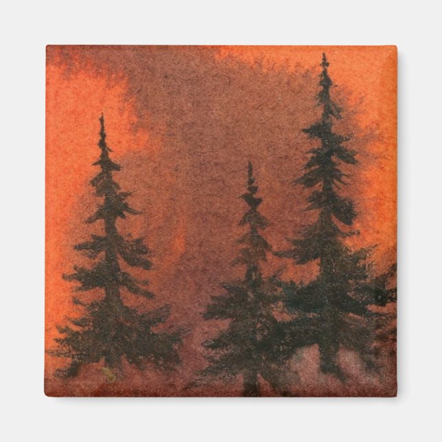 Aimant Arbre à pin (Devant)