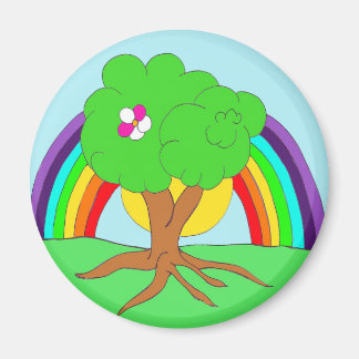 Aimant Arbre arc-en-ciel