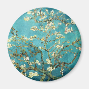 Aimant Arbre aux amandes en fleurs - Vincent Van Gogh