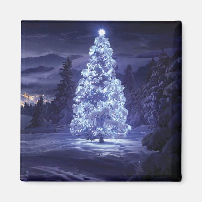 Aimant Arbre de Noël (Devant)