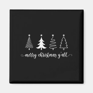 Aimant Arbre de Noël Femmes Joyeux Noël à tous Mignon W