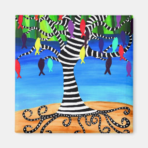 AIMANT ARBRE DE POISSONS
