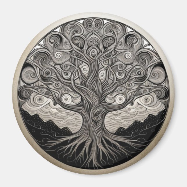 Aimant Arbre de vie (Devant)